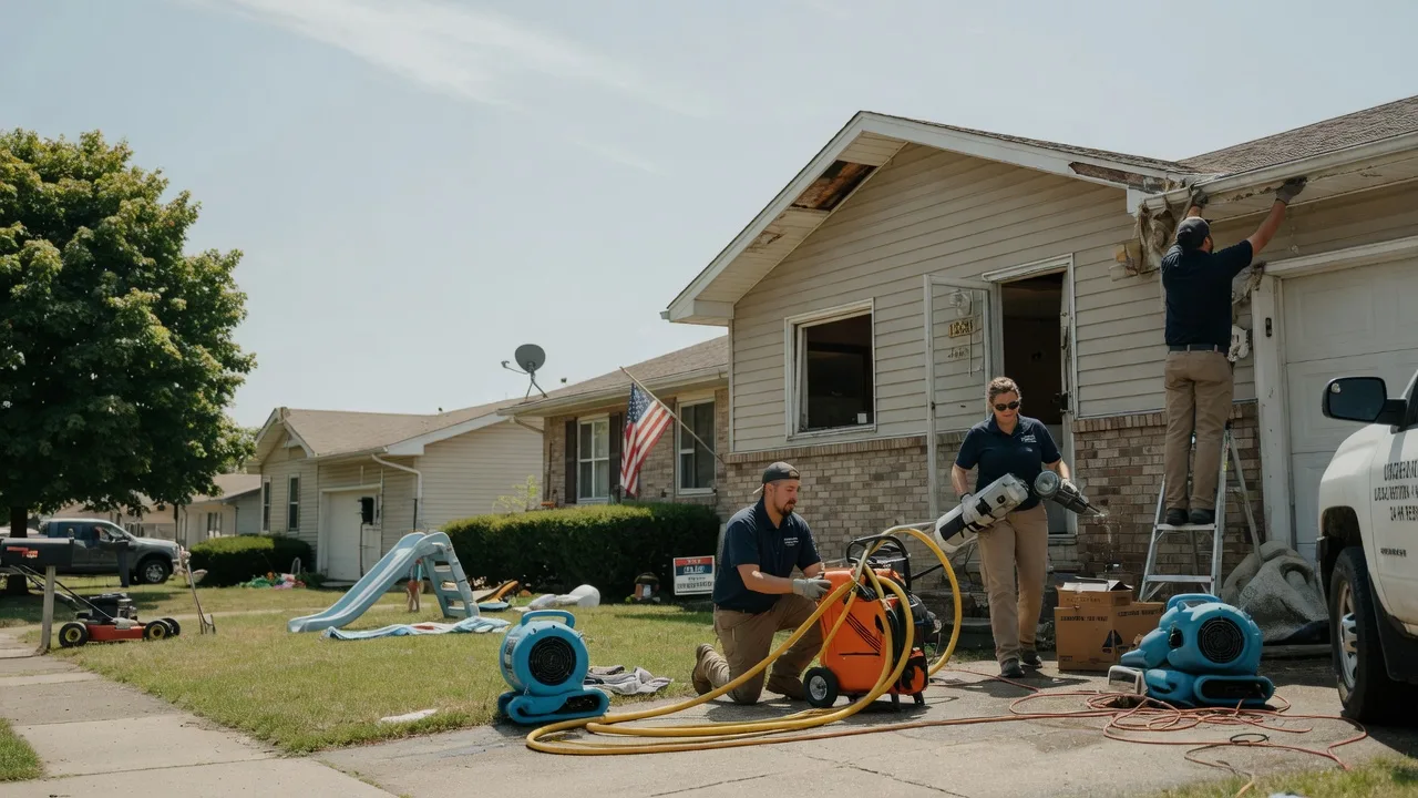 Water Damage Restoration in De Lancey, PA near me